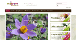 Desktop Screenshot of millgroveperennials.ca